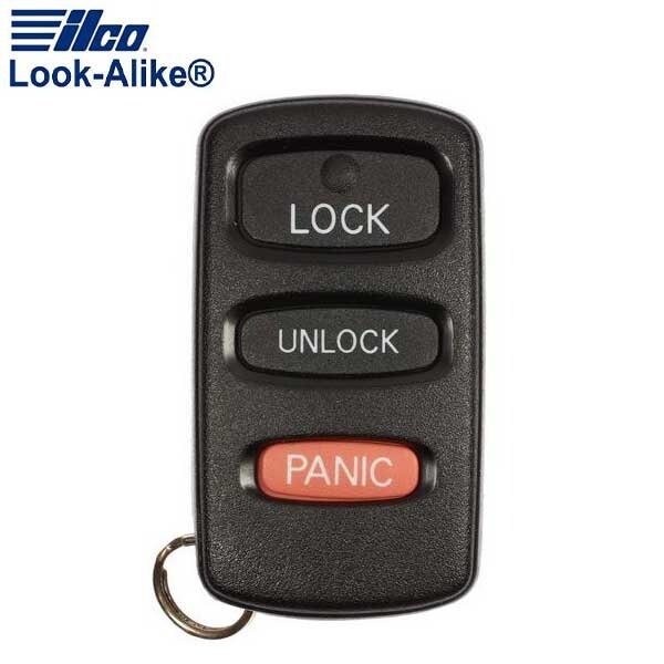 Ilco LAL RKE-MITS-3B1 3 Button Mitsubishi Remote Keyless Entry (OUCG8D-525M-A) ILCO-AX00013560 - main